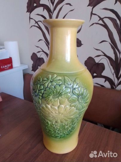 Ваза напольная керамическая