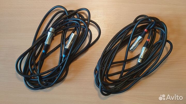 Микрофонный кабель Bespeco PT600FM 6м (XLR-XLR)