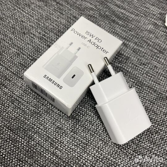 Samsung зарядное устройство 15w USB-C белое