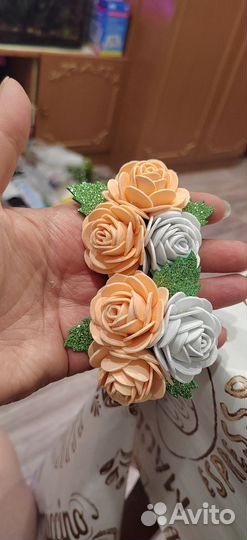 Резинки для волос ручной работы