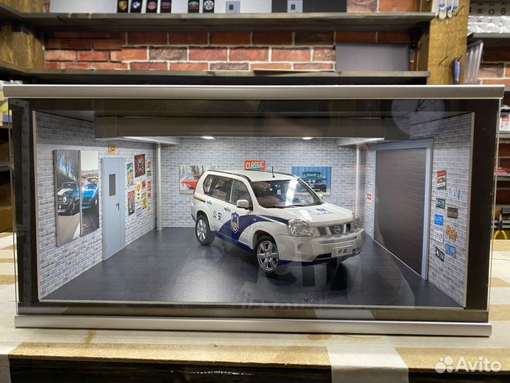 Диорама Muscle Cars 1/18