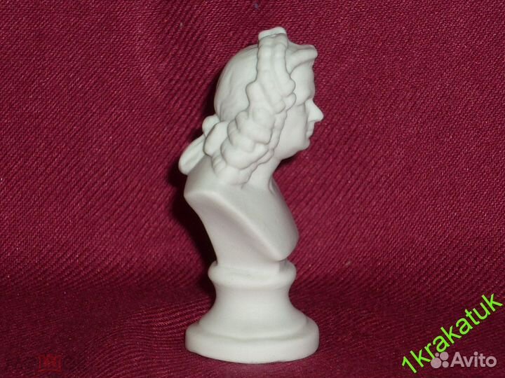 Миниатюра бюст. бах германия, шайбе-альсбах