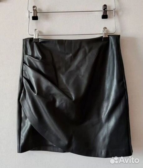 Кожаная юбка