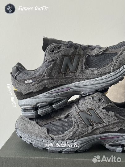 Кроссовки New balance 2002r черные