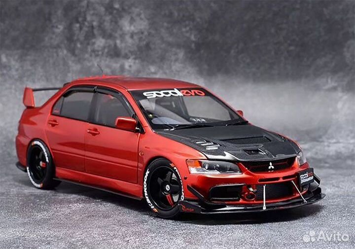 Mitsubishi Lancer Evolution 9 Super A 1:18 Red