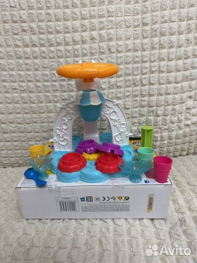 Настольные игры play-doh фабрика мороженого