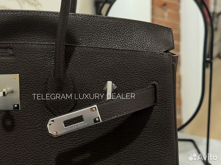 Сумка Hermes Birkin 35 Barenia Faubourg Ebene