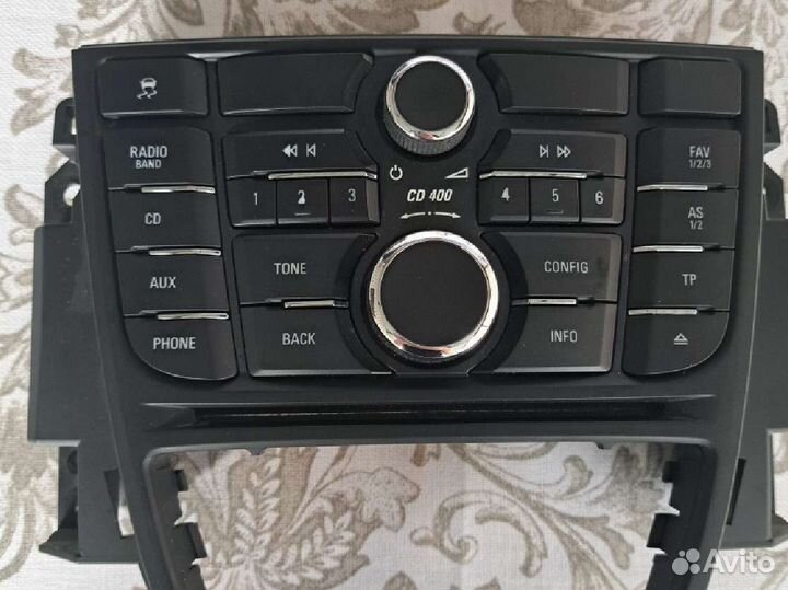 Блок управления магнитолой опель асtра J