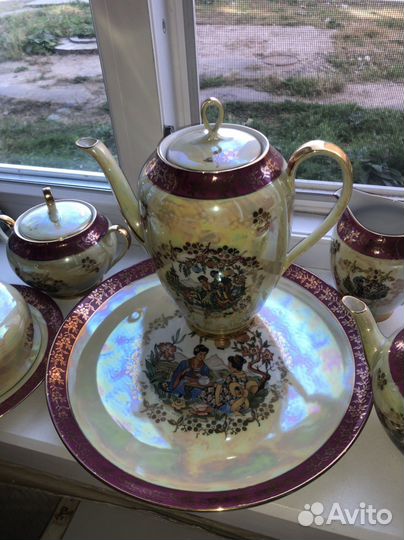 Сервиз чайный фарфор гдр