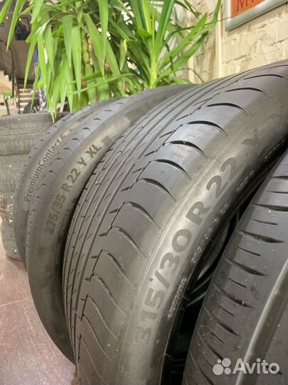 Continental PremiumContact 6 275/35 R22 и 315/30 R22 104Y