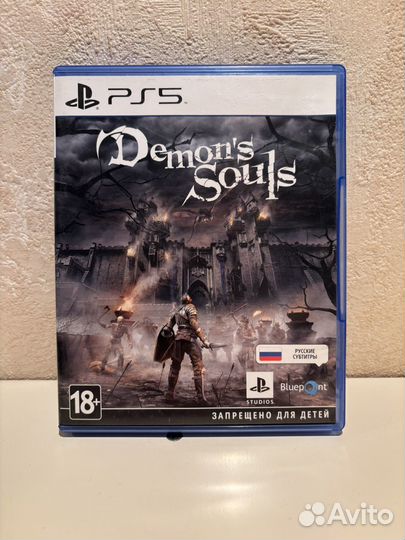 Demons souls PS5 диск