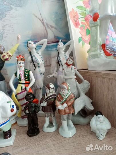 Фарфоровые статуэтки СССР