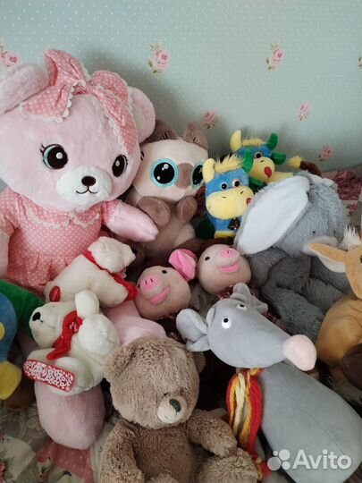 Мягкие игрушки. авито доставка сдек