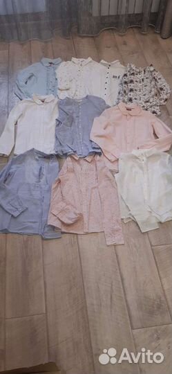 Блузка школьная 152