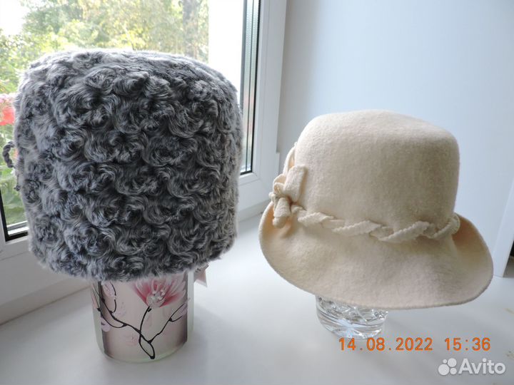 Шапка из экомеха р 59 новая под каракуль