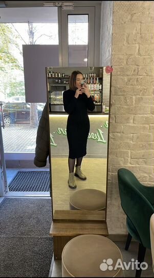 Платье трикотажное женское