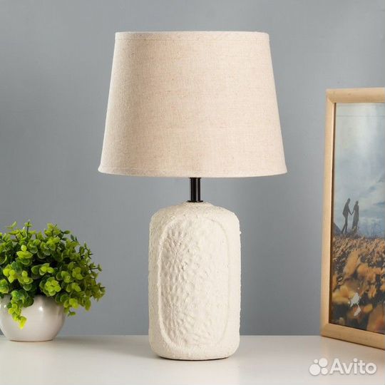 Настольная лампа 'Элизабет' Е14 40Вт бежевый 22,5х