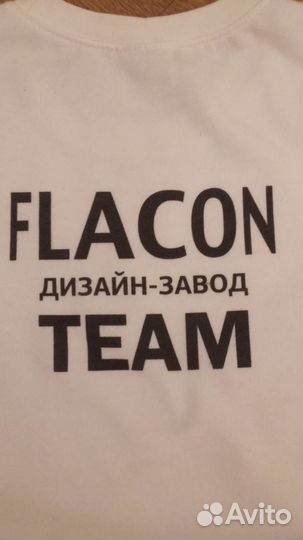 Белый свитшот Flacon Team капсульная коллекция