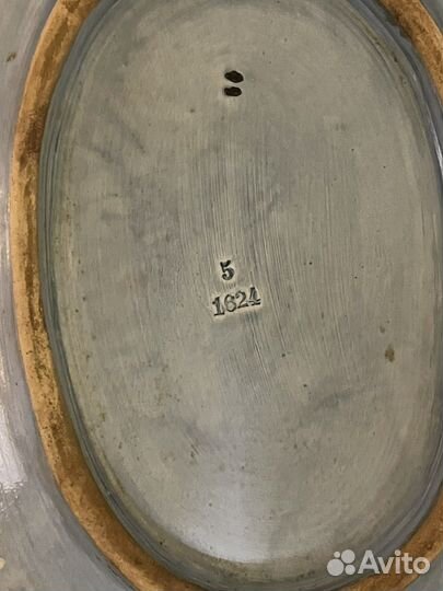 Сухарница, блюдо фарфор Кузнецов виноградна лоза