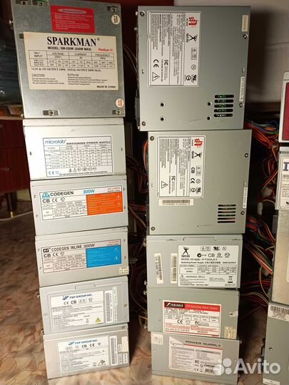 Блоки питания AT и ATX