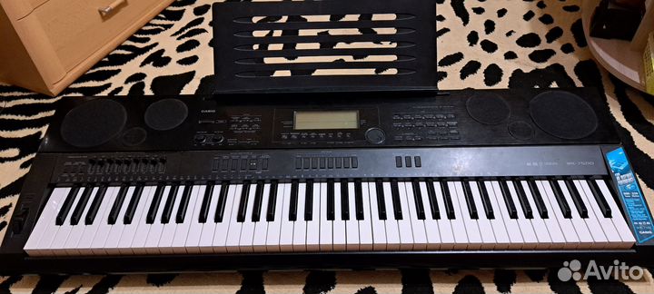 Синтезатор casio wk 7500