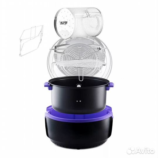 Аэрогриль Kitfort кт-2219-1, черный