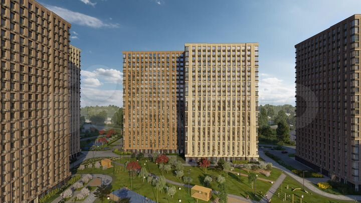 Апартаменты-студия, 24,5 м², 22/23 эт.