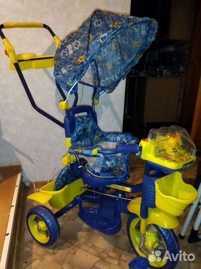 Детский трёхколёсный велосипед Би-би-лайн