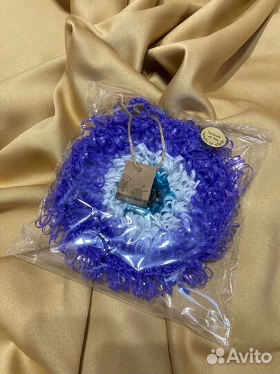 Мочалка ручной работы