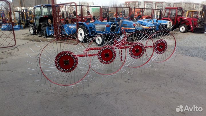 Грабли, ворошилки, валкователи Кормилец ГВК-4, 2022