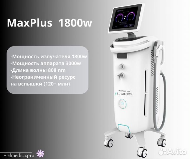Диодные лазеры Премиум-класса MaxPlus 1800W