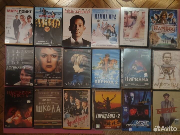 Двд диски с фильмами и караоке