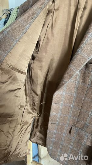 Пиджак из фактурной шерсти, винтаж