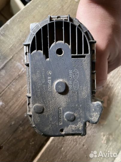 Дросельная заслонка solaris 1 kia rio 3 АКПП