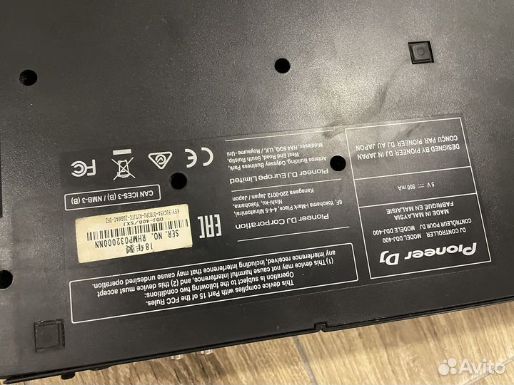 Dj контроллер pioneer ddj 400