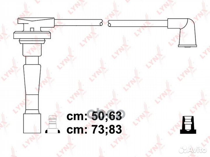 Комплект высоковольтных проводов (класс E) SPE3