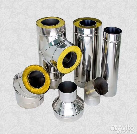 Трубы для дымохода и комплектующие