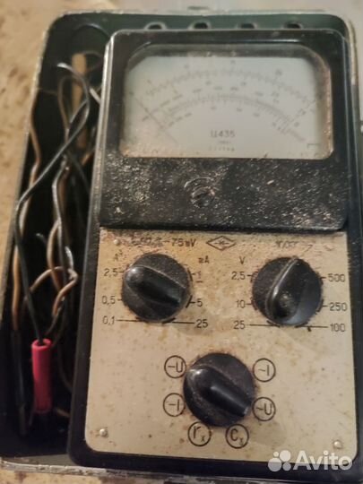 Тестер мультиметр СССР