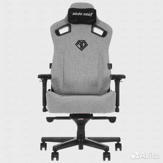 Кресло игровое AndaSeat Kaiser 3 серый Гарантия 24