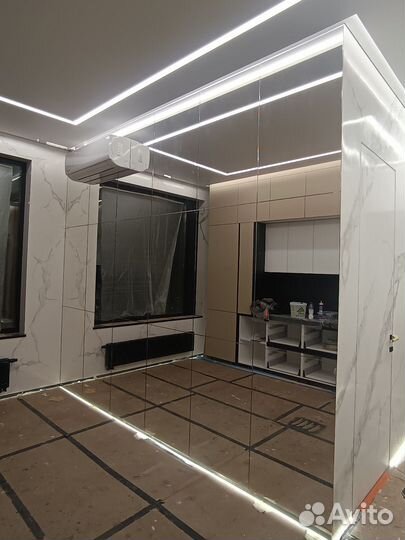 Изготовление зеркал с подсветкой