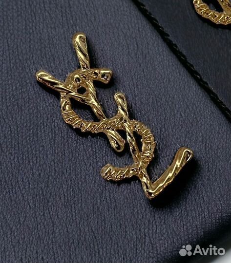 Серьги YSL Yves Saint Laurent