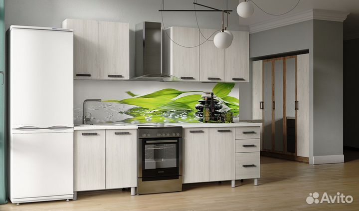 Кухня Ясень анкор на 2,0 метра