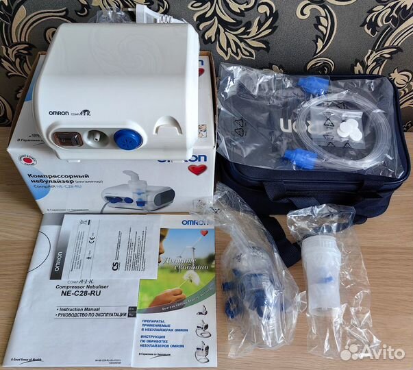 Ингалятор Omron Compressor Nebulizer NE-C28-RU