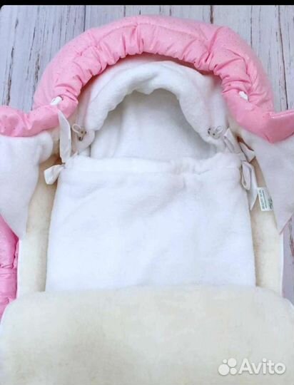 Конверт на выписку зимний для девочки