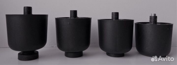 Мебельные ножки регулируемые (27мм) - 8шт