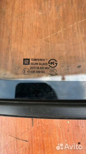 Стекло кузовное глухое правое Chevrolet Orlando (2