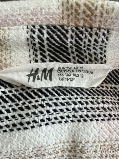 Рубашка для девочки H&M, р. 152