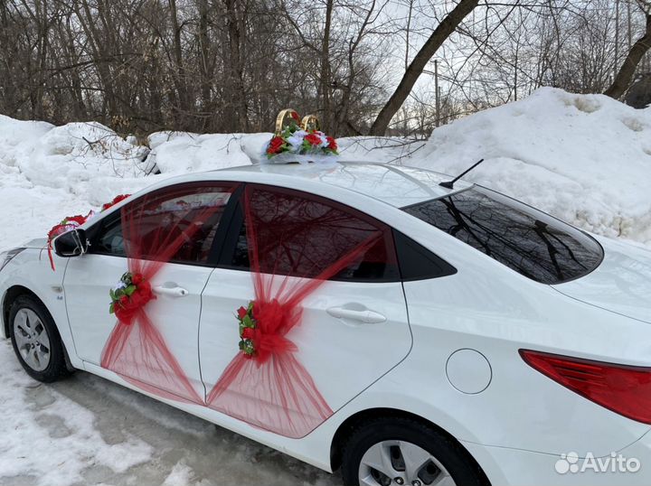 Аренда свадебного украшения на авто