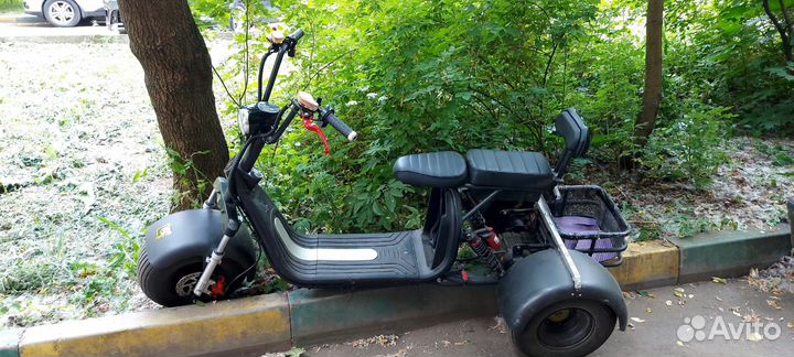 Электросамокат CityCoco X7 trike 2000вт