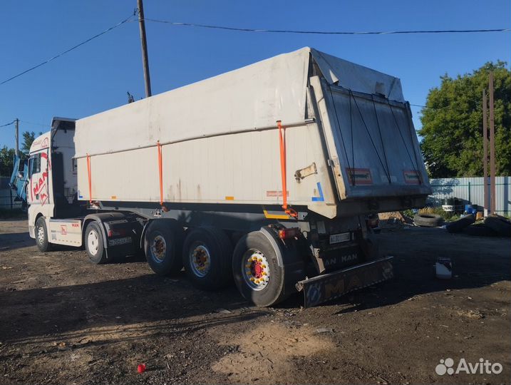 Самосвальный полуприцеп алюминиевый